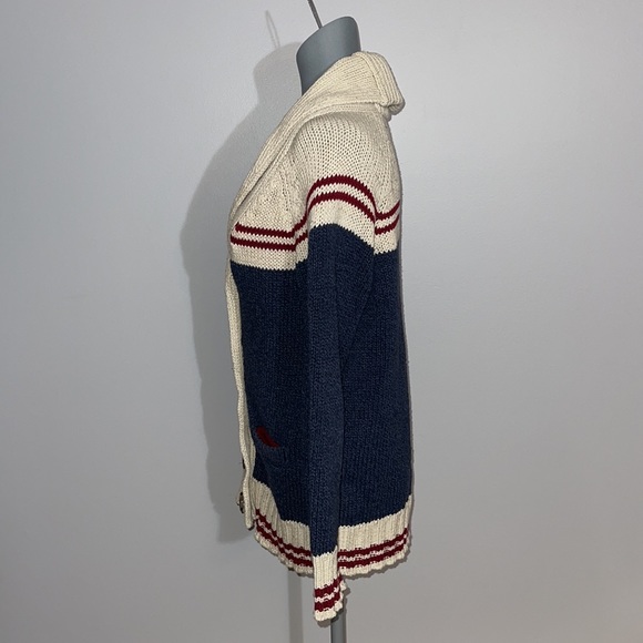 Cotton Country Oversized Button Up Knit Carlton Cardigan - Picture 10 of 14